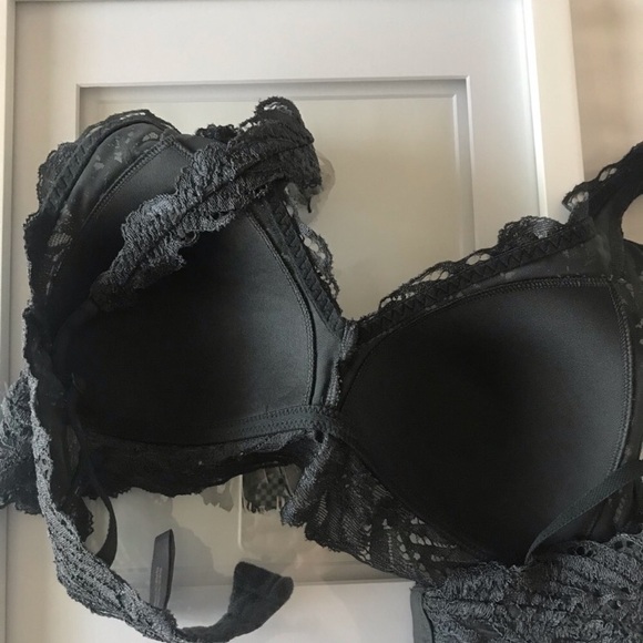AERIE M Lace Gray Bralette - Picture 4 of 4